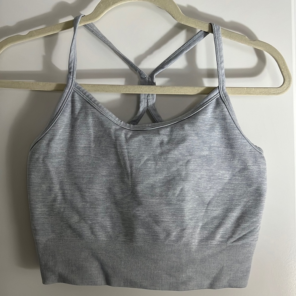 90 Degrees by Reflex Seamless Cutout Cropped Tank